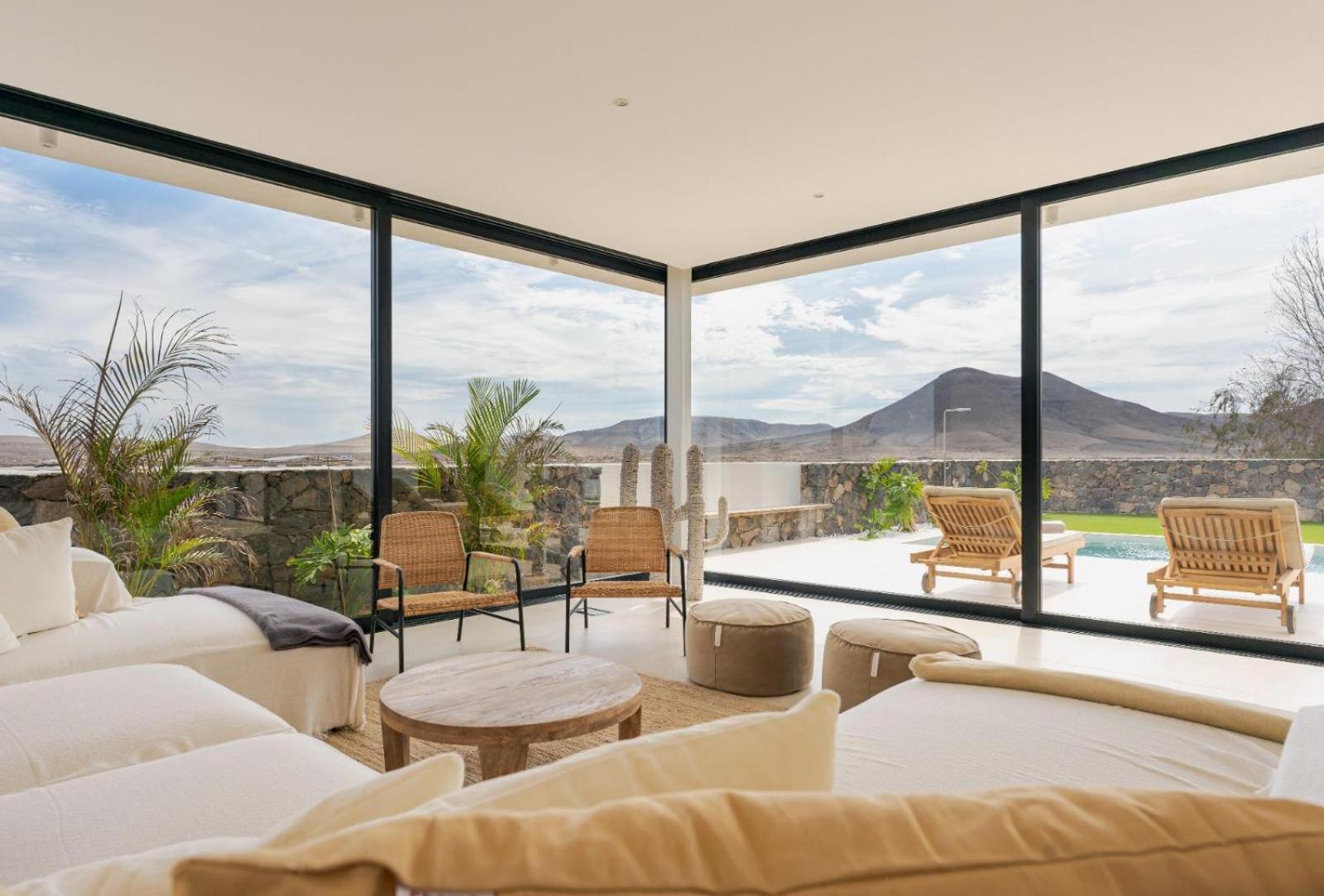 Villa Calma, Vistas A Volcanes Y Atardecer 라하레스 외부 사진
